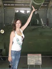 Cool girl love tanks