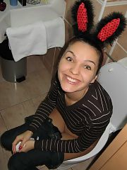 Photo 1, Sweet smiling bunny