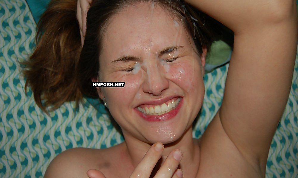 Amateur gals taking facial cumshots after oral image pic