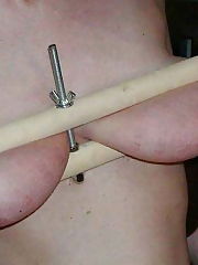 Photo 3, Tit bondage - home