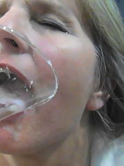 Photo 8, She drinks sperm